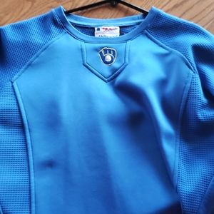 Milwaukee Brewers Majestic pullover